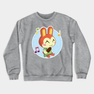 Bunnie with her ice cream Crewneck Sweatshirt